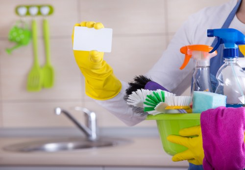 Professional office cleaning team in Olivia